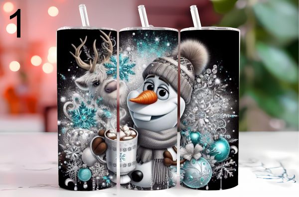 Christmas tumblers