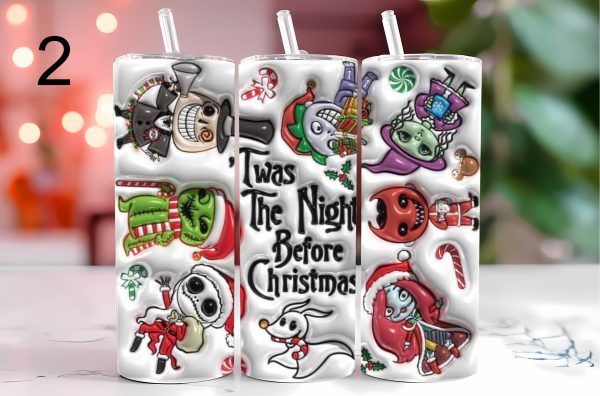 Night before christmas tumblers - Image 7