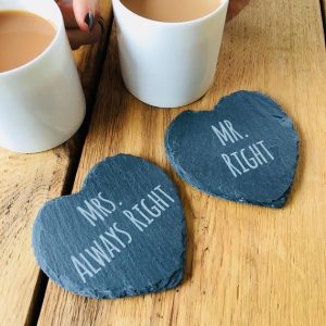 Slate coasters